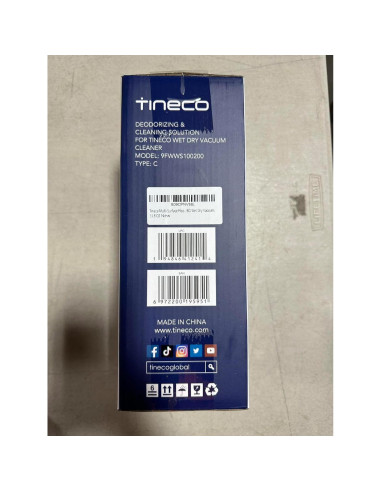 Solución de Limpieza Tineco 1L para Aspiradoras Húmedas y Secas