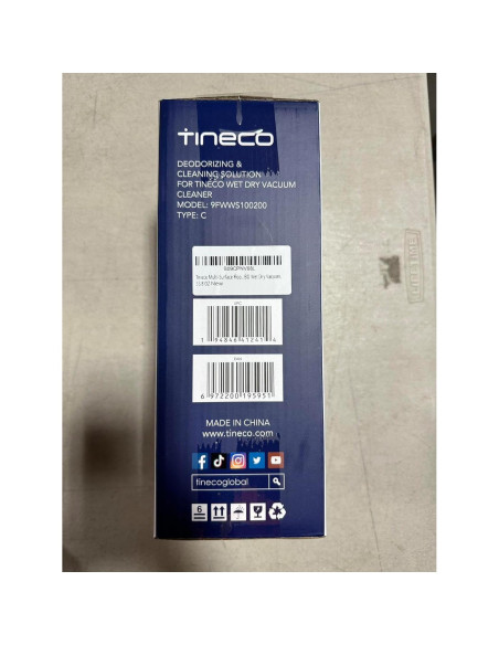 Solución de Limpieza Tineco 1L para Aspiradoras Húmedas y Secas