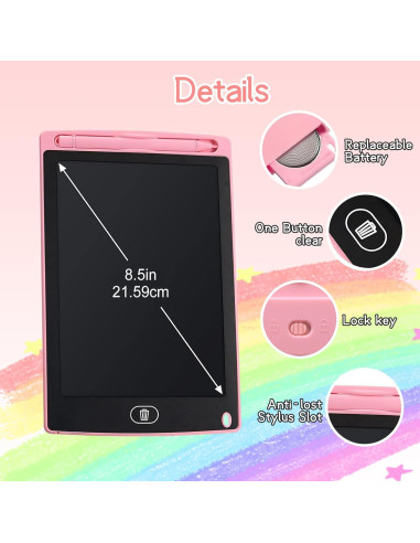 Paquete de 32 Tablets de Escritura LCD Yemotopro 8.5"