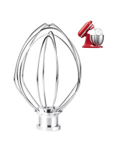 Batidor de 6 Cables Moloudan para KitchenAid 3.5 Qt K35WWA