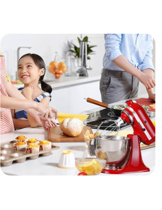 Batidor de 6 Cables Moloudan para KitchenAid 3.5 Qt K35WWA 2