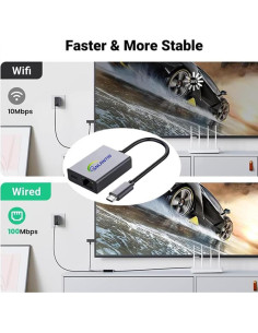 Adaptador Ethernet Snlrntin para Fire TV Stick 4K - Conexión Estable 2