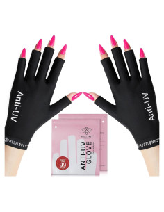 Guantes UV Modelones para Manicura de Gel - Protección UPF99+