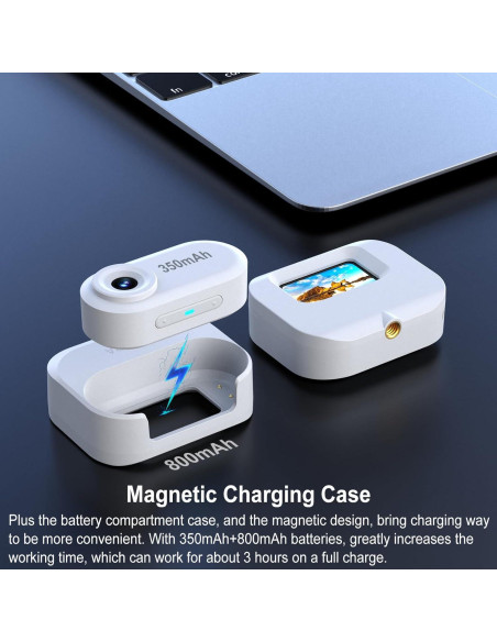 Cámara Mini ZOMFOM T200 1080P Portátil con Collar para Perro