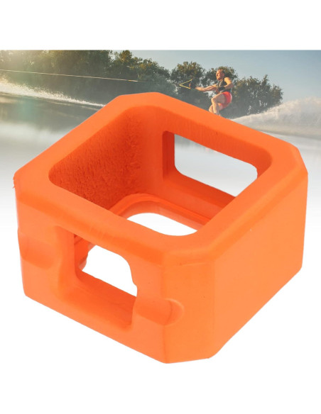 Flotador para cámara GoPro Hero 11 Mini - Estuche naranja