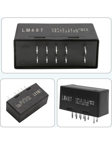 Relé Intermitente LED VIKKSAER para Chevy GMC Cadillac 2003-2007