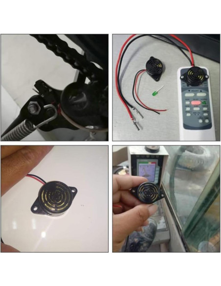 10 Zumbadores Piezoeléctricos Activos DiGiYes SFM-27 95dB