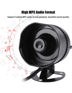 Altavoz Electrónico Mugast con Alarma 115dB IP65 10W 2