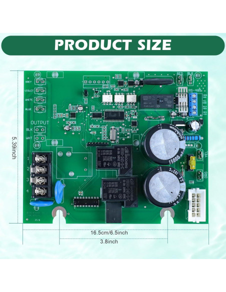 Placa de Circuito Impreso GLX-PCB-RITE para Generadores Hayward