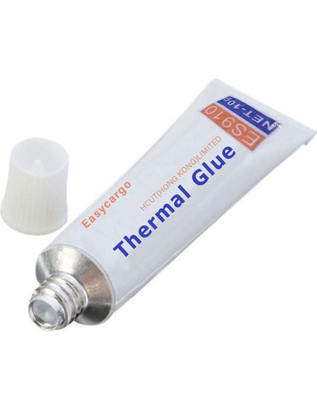 Kit de Disipadores Easycargo 124pcs Aluminio y Cobre con Pegamento Térmico