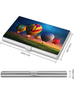 Soporte para Tarjetas de Negocios Genérico Aluminio Estilo 2