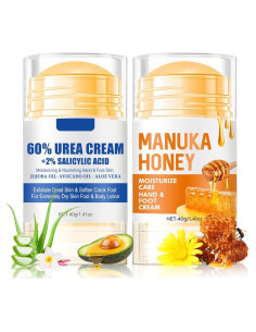 Bálsamo Reparador de Talones Agrietados NovaCharm 60% - 2 Piezas