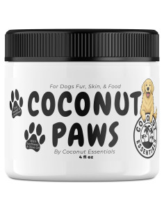 Bálsamo para Perros Coconut Essentials 4oz - Piel Seca y Picazón