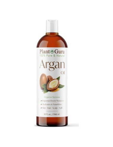 Aceite de Argán 946 ml Plant Guru - 100% Puro, Hidratante
