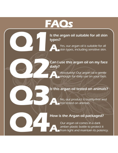 Aceite de Argán 946 ml Plant Guru - 100% Puro, Hidratante