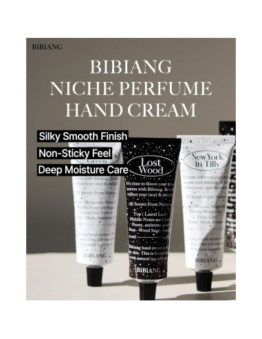 Crema de Manos Tilly BiBiANG Nueva York 47.6g Hidratante Floral