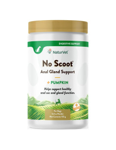 NaturVet No Scoot para Perros 153g - Salud Intestinal y Anales