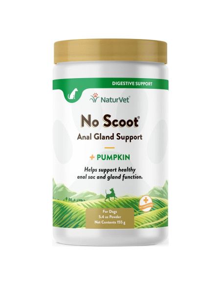 NaturVet No Scoot para Perros 153g - Salud Intestinal y Anales