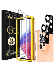 Protector de Pantalla iVoler para Samsung Galaxy A53 5G - 4x + 2x Lente