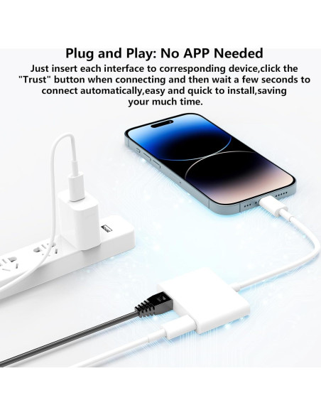 Adaptador Lightning a HDMI 1080P MFi esbeecables para iPhone/iPad