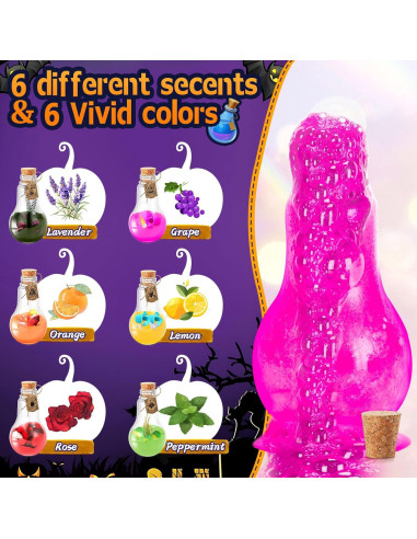 Bombas de Baño Mágicas Y-FABKKI - Paquete de 6 con Juguetes
