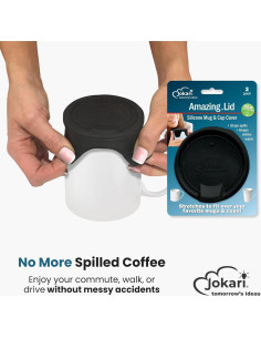 Cubierta de Silicona Jokari para Tazas - 2 Piezas Aislantes 2