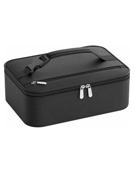 Bolsa de Almuerzo Térmica Neverwhy Negra 5L Compacta y Portátil