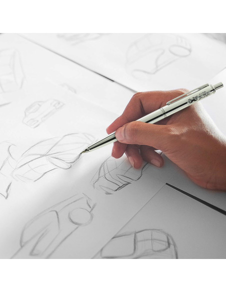 Lápiz Mecánico 0.7mm Mr. Pen - Paquete de 2 con Borradores