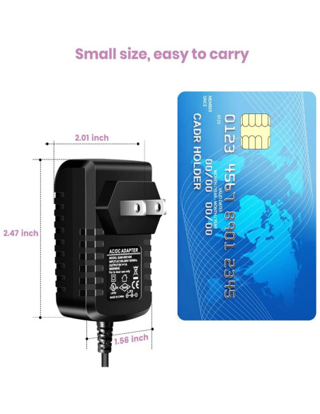 Adaptador de Alimentación 9V 1A Pigtone para Pedales de Guitarra