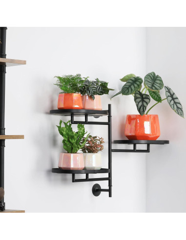 Maceta de Cerámica Durazno 10 cm - Set de 4 con Drenaje