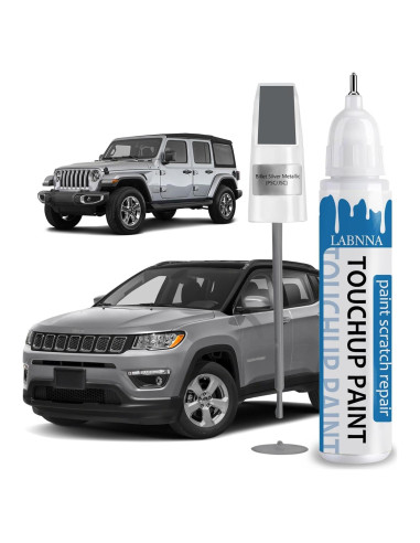 Pintura de Retoque LABNNA Billet Silver 0.4 Fl Oz para Jeep