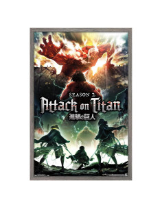 Póster Enmarcado Trends International Ataque a los Titanes 37.4x56.8cm