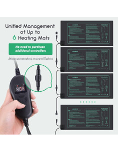 Almohadillas Térmicas LUXBIRD 2 Paquetes 30W 25.4x52.7cm 2