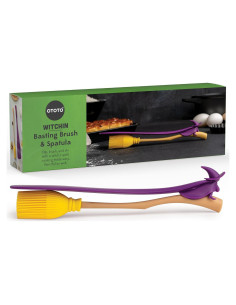 Brocha y Espátula de Silicona OTOTO Witchin - Regalo Halloween