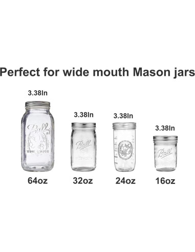 Tazas Divisoras de Ensalada Acero Inoxidable 304 Paquete de 2