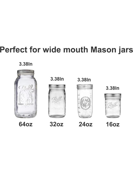 Tazas Divisoras de Ensalada Acero Inoxidable 304 Paquete de 2