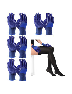 Guantes de Compresión Janmercy - 4 Pares para Medias