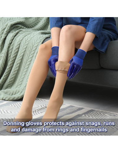 Guantes de Compresión Janmercy - 4 Pares para Medias