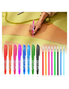 8 Bolígrafos Borrables por Calor para Tela Hpmjz - Precisión