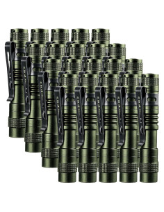 Beieverluck Paquete de 20 Linternas LED Pequeñas Verdes