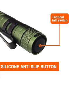 Beieverluck Paquete de 20 Linternas LED Pequeñas Verdes 2