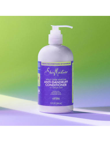 Acondicionador Anti-Caspa SheaMoisture 368.5g Vinagre de Sidra