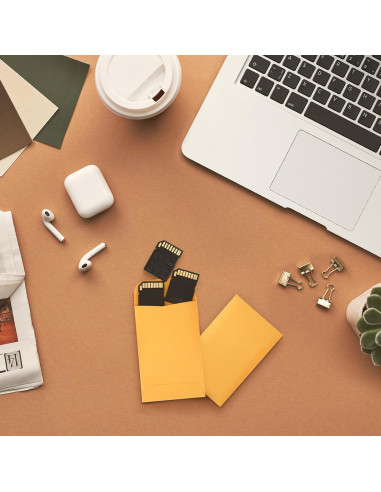 Sobres para Monedas ValBox 100 pcs Kraft 5.72x8.89 cm