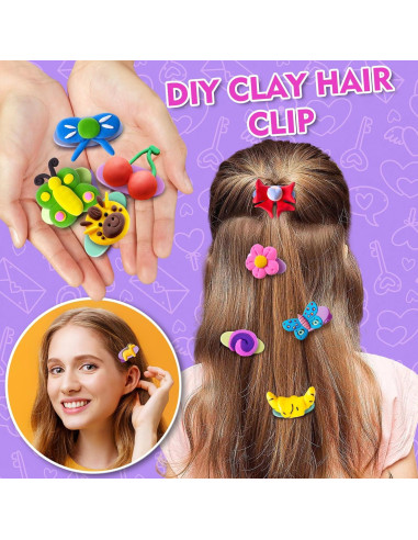 Kit de Arcilla Air Dry ESSENSON 66 Colores para Manualidades