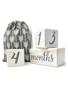 Bloques de Hitos para Bebés Pondering Pine - Madera de Pino Ecológica