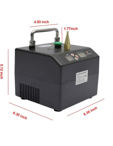 Bomba de aire eléctrica YIYIBYUS B23 para globos 2.86 kg