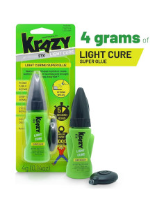 Krazy Fix Pegamento Curativo con Luz LED 4g - Secado Rápido 2