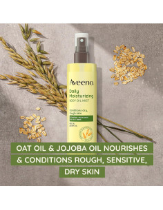 Aerosol de Aceite Corporal Hidratante Aveeno 198.4 ml Doble 2