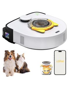 Aspiradora Robot UBPET V10 22,000Pa Limpieza Pelo Mascotas