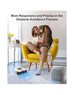 Aspiradora Robot UBPET V10 22,000Pa Limpieza Pelo Mascotas 2